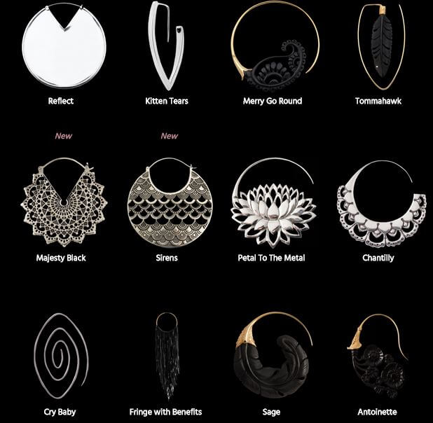 Body piercing jewelry