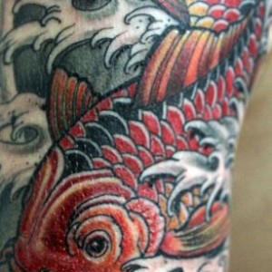 Japanese style tattoo
