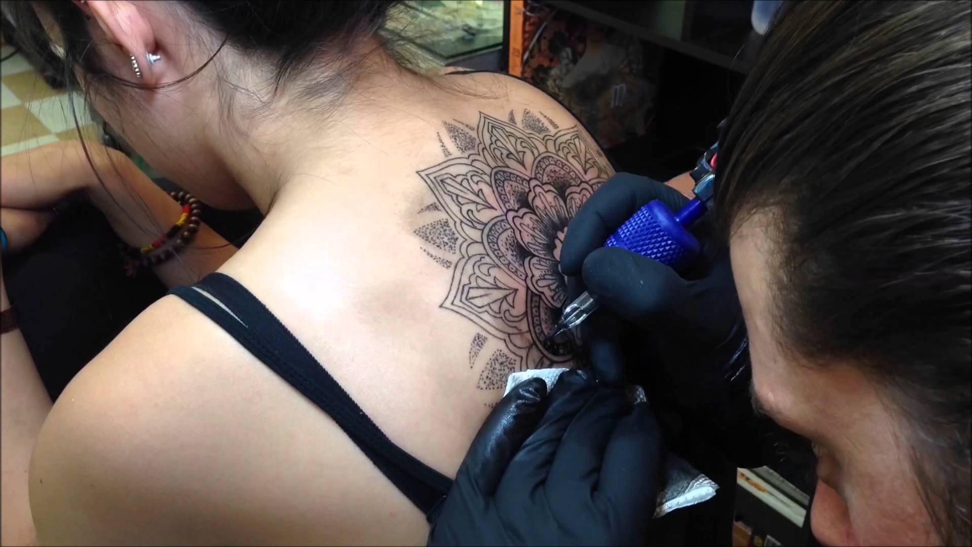 Mandala by Geno Somma tattoo artist Denver