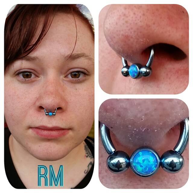 Body piercing The bull nose ring Best Tattoo & Piercing Shop