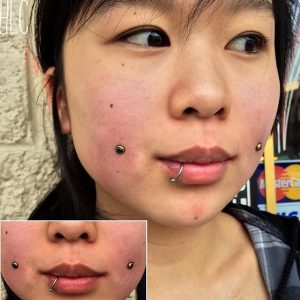 types of bite lip piercings in Denver