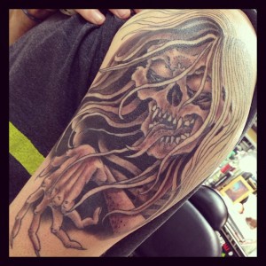 Chris Yaws tattoo