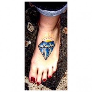 Foot tattoo by Jen
