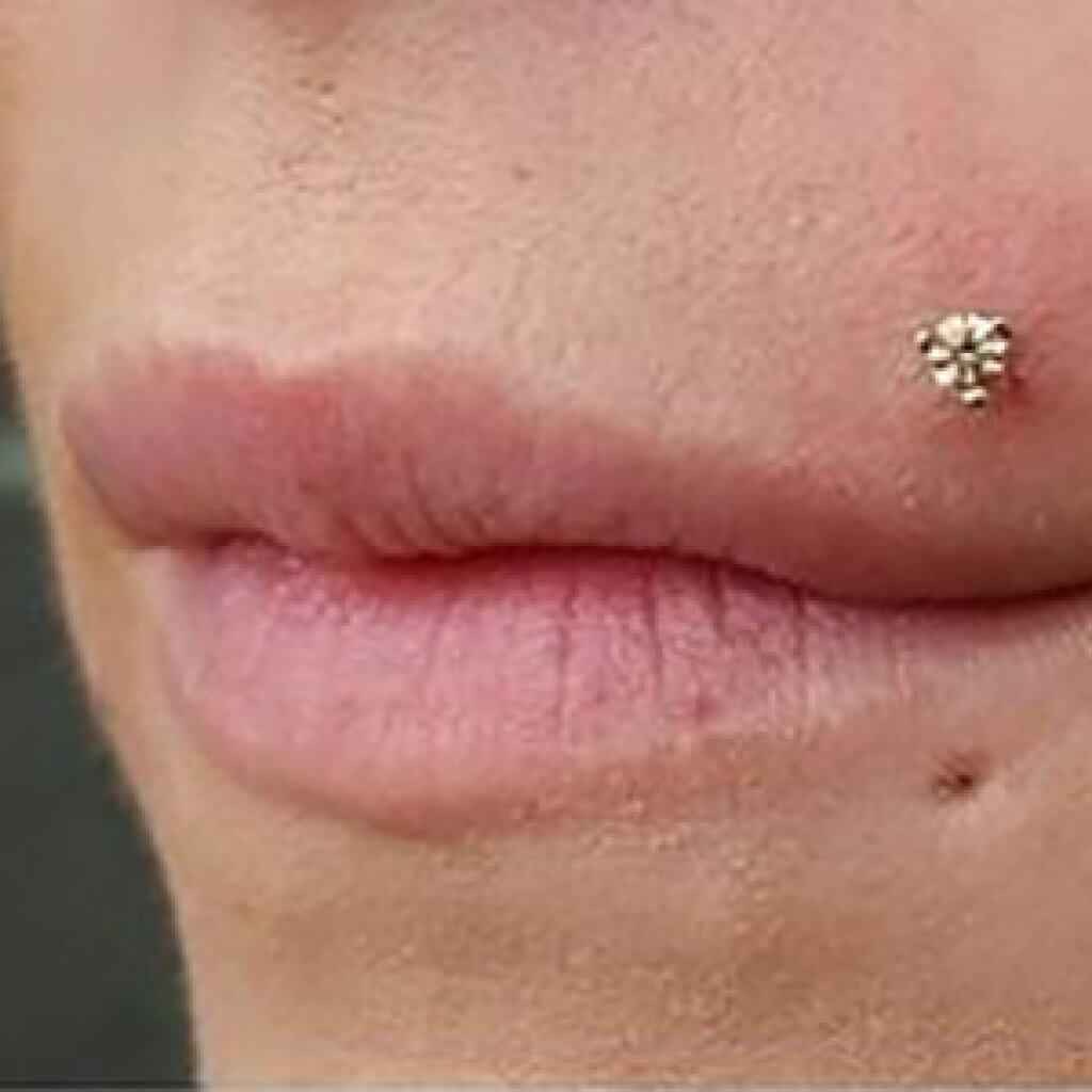Lip piercing by RM