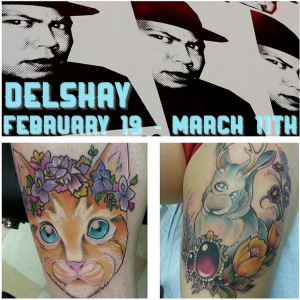 Hawaii Tattoo artist Delshay