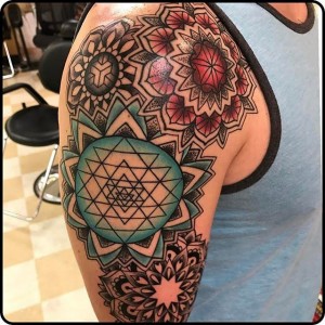 Denver Geometric tattoos