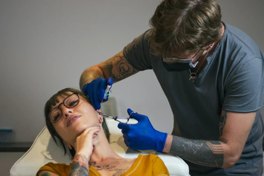 photo - what to do before a piercing appointment