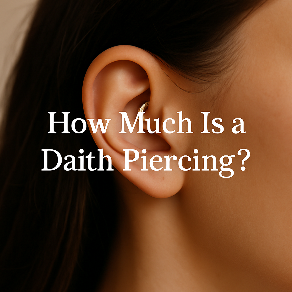 photo - how much is a daith piercing