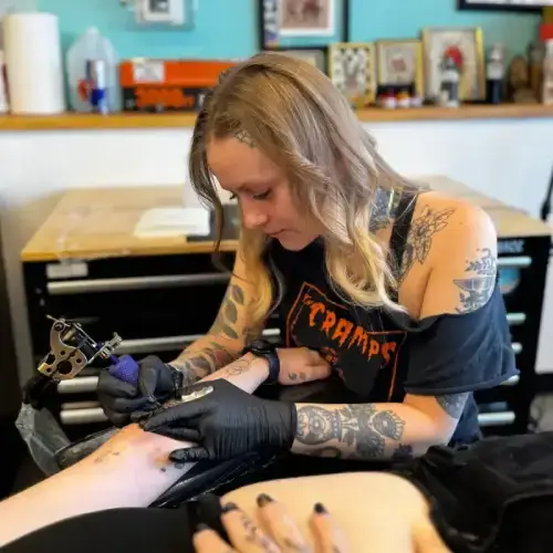 Mantra Tattoo and Piercing custom tattoo artwork